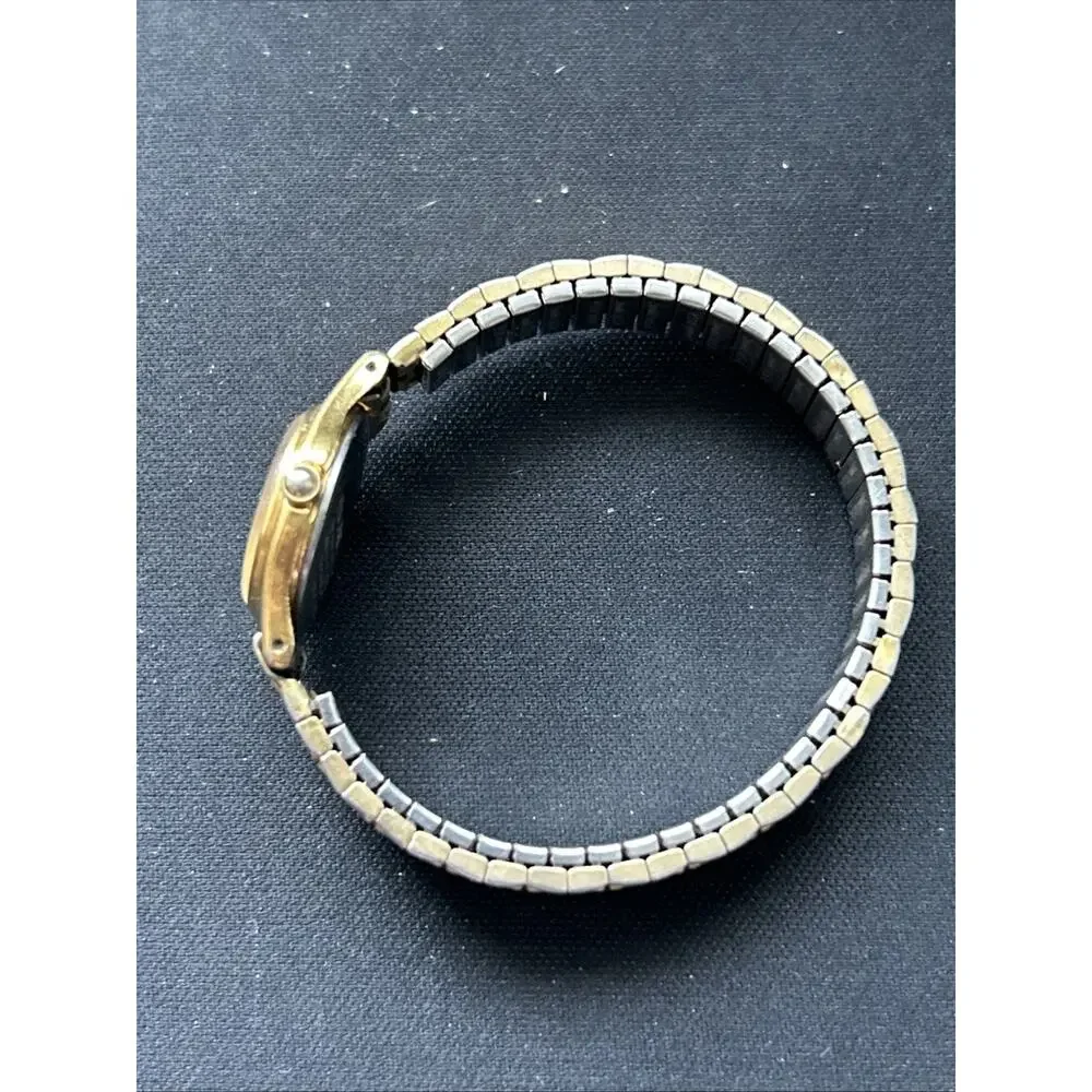 Pulsar Gold Tone Women’s Stretch Band Quartz Watch